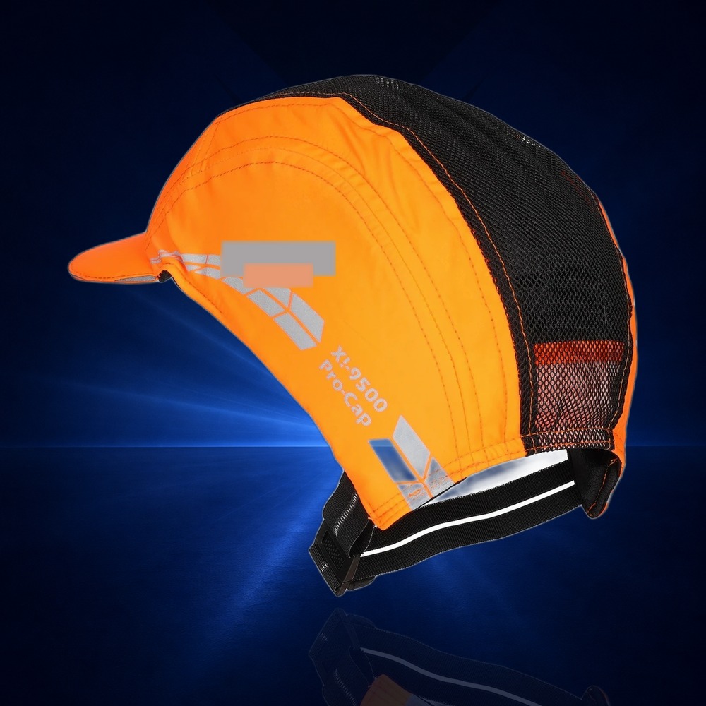 Anstoßkappe X!-9500 Pro Cap, neonorange, Schirm 5 cm Bild 2