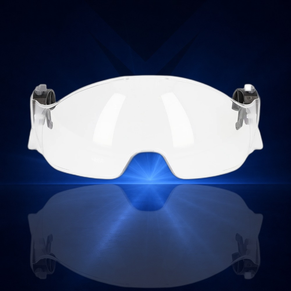 Schutzhelm Visier "F!-Rock", klar, + Klickhalterung Bild 4