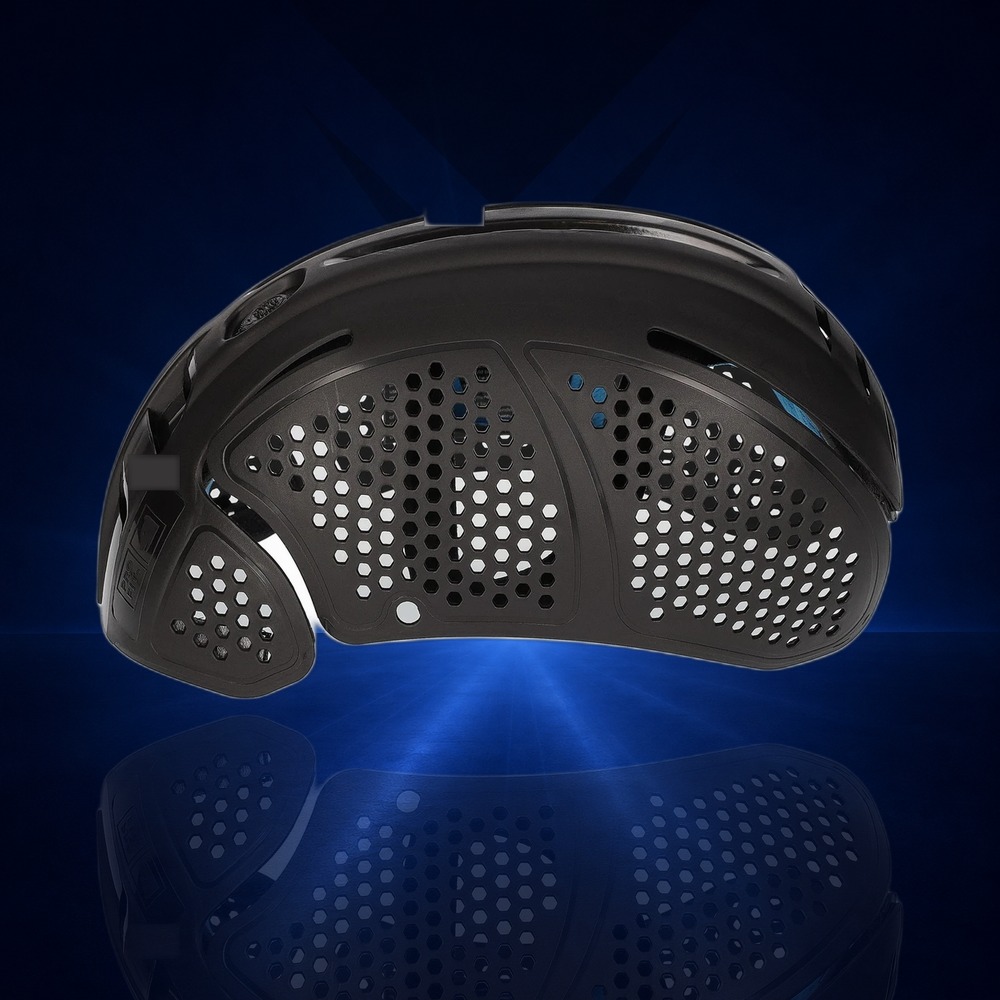 Anstoßkappe X!-9500 Pro Cap, blau, Schirm 5 cm Bild 2