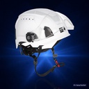 Schutzhelm Visier "F!-Rock", klar, + Klickhalterung Bild 2