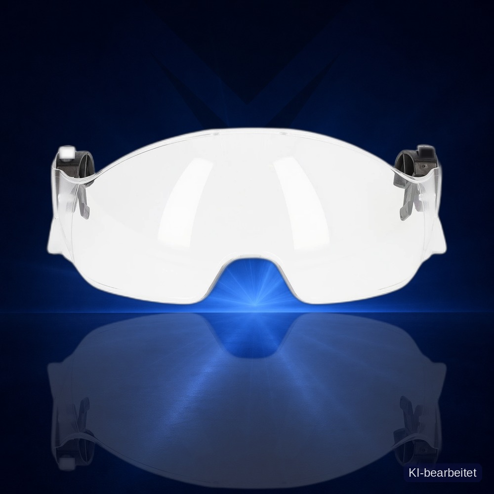 Schutzhelm Visier "F!-Rock", klar, + Klickhalterung Bild 3