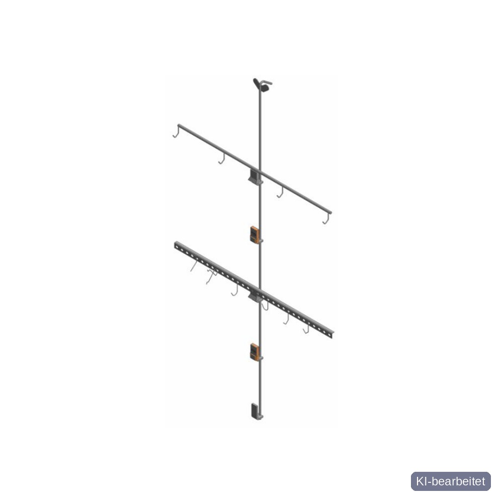 Lochleiste für Aufnahmegestell SNR-1 Rundstahl 6,0 mm Bild 3