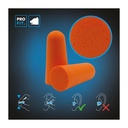 Gehörschutzstöpsel orange, SNR 38 dB, 250 Paar lose/Beutel Bild 4