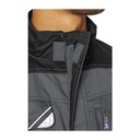 Bundjacke grau/schwarz Bild 1