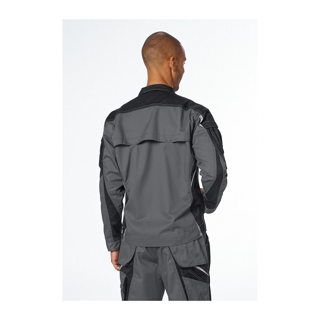 Bundjacke grau/schwarz Bild 2