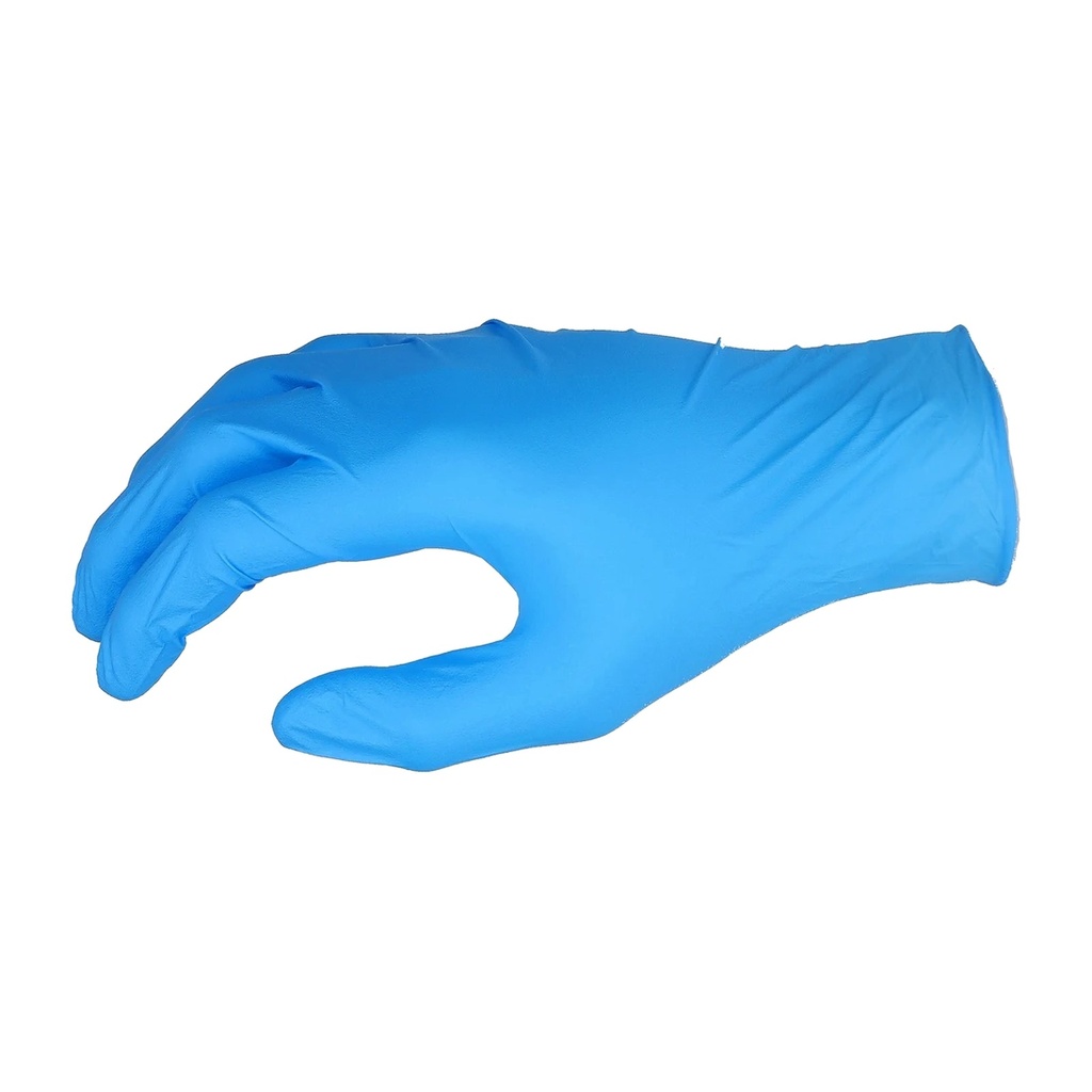 Nitril Einweghandschuhe, Top-Qualität, 24 cm, blau, 100 St. L/9 Bild 1