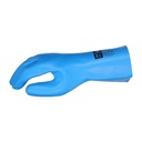 Latex Chemikalienschutzhandschuhe "Super Blue", blau, glatt 11 Bild 1