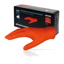 Nitril Einweghandschuhe, 24 cm, orange, 50 St. L/9 Bild 1