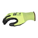 Nitril Schnittschutzhandschuh "Hit Cut C", neongelb/schwarz 8 Bild 1