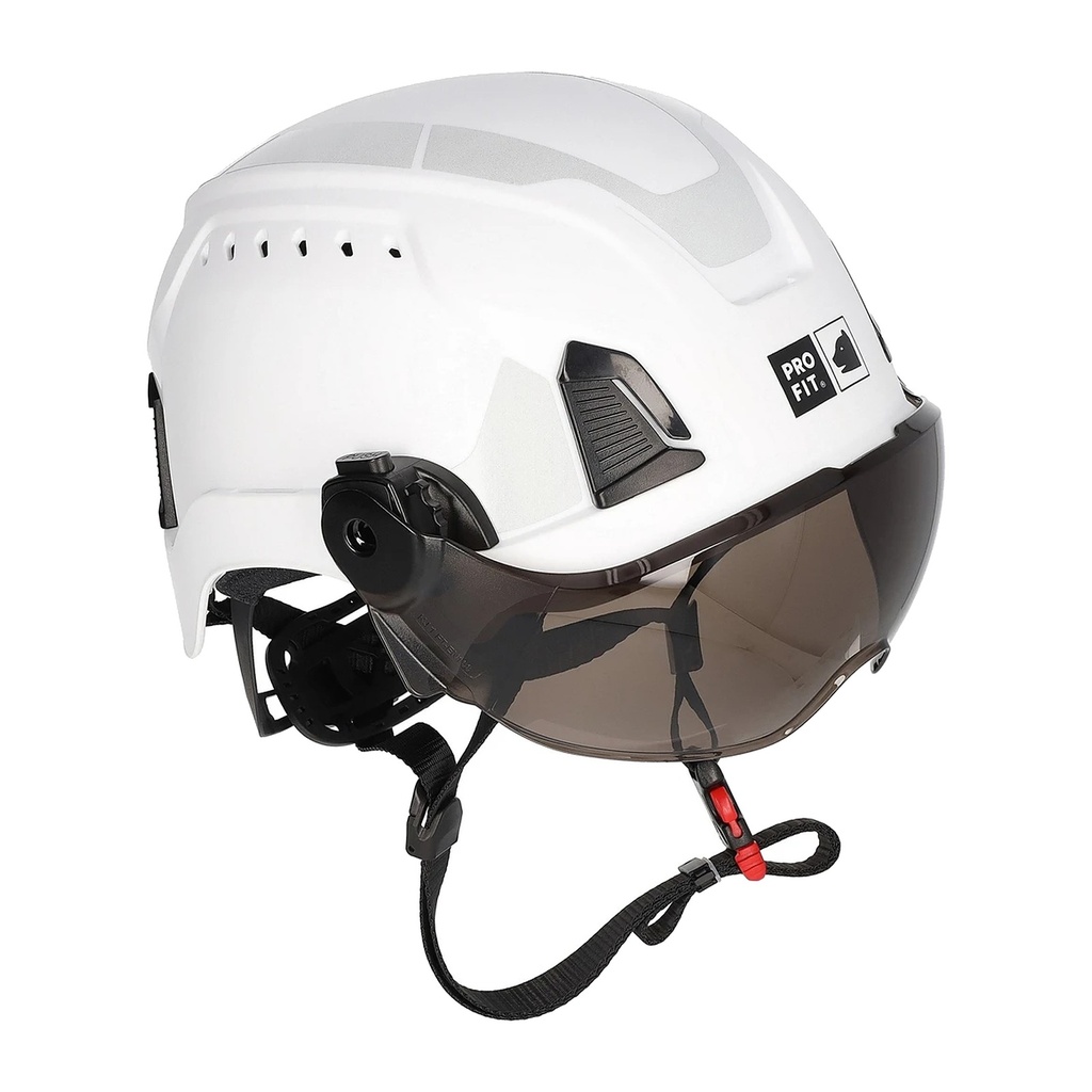 Schutzhelm Visier "F!-Rock", getönt, + Klickhalterung Bild 4