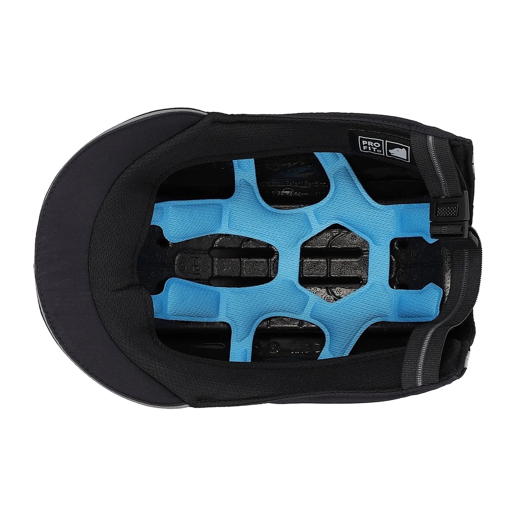 Anstoßkappe X!-9500 Pro Cap, blau, kurzer Schirm 2,5 cm Bild 3