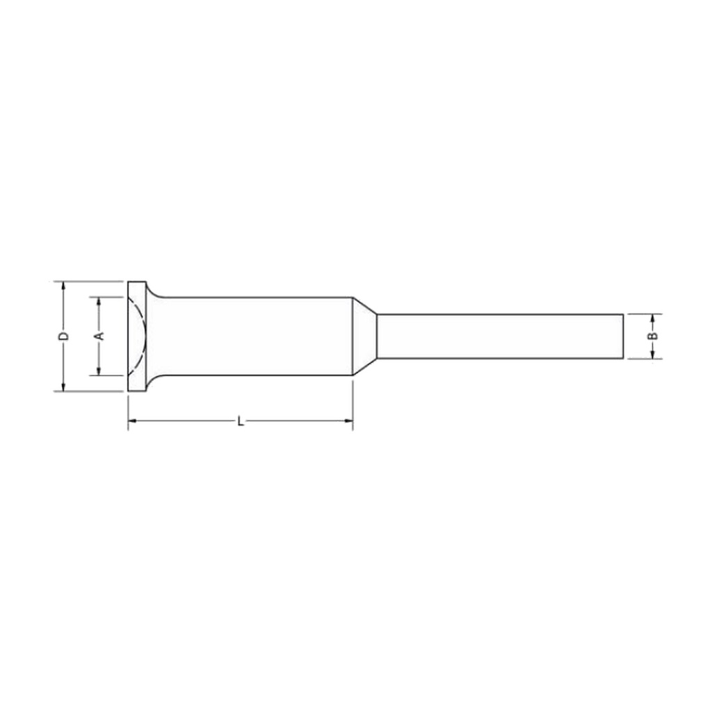 Zylindrischer Ziehstopfen mit Kragen FPP Bild 1
