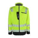 Winter Warnschutz-Softshelljacke Bild 3