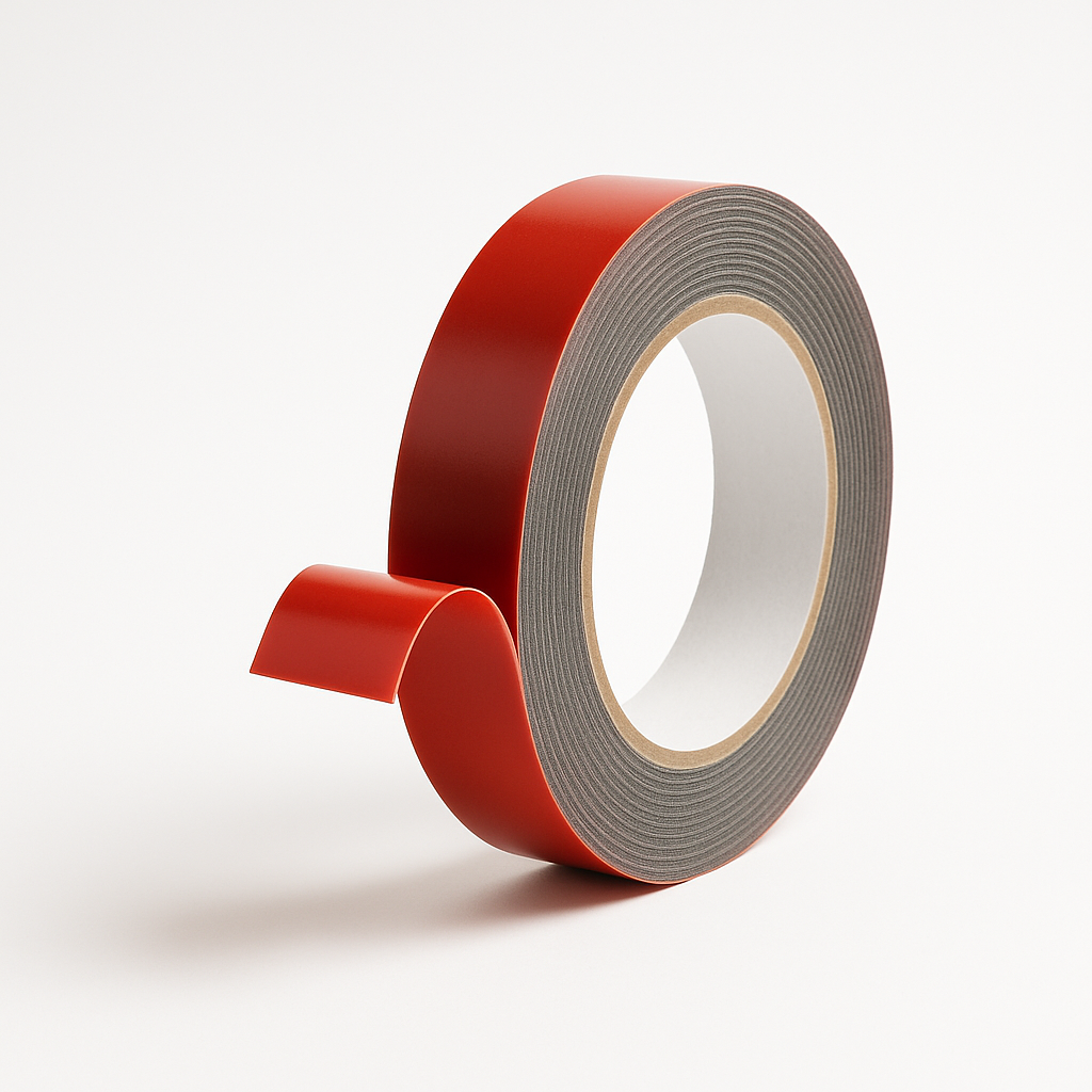 [DSA-10,0] Hitzeschutz-Klebeband 150°C – doppelseitig für saubere Maskierung (10,0 mm)