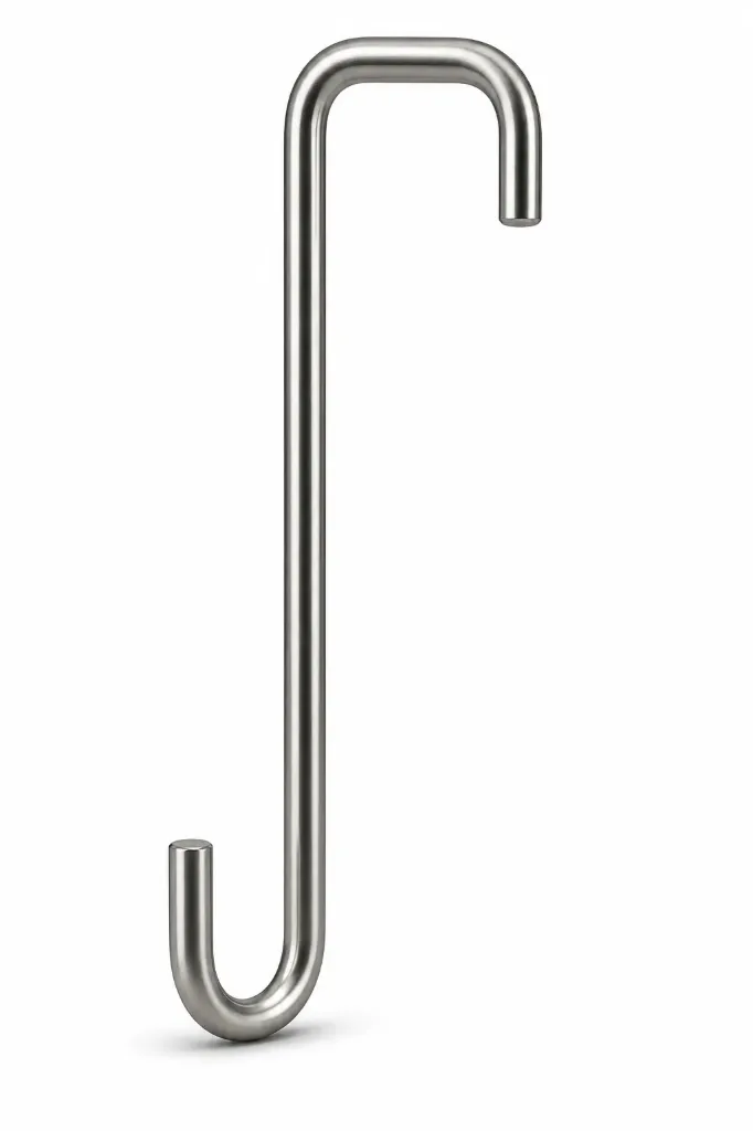[CRR15-90-10.0-100 | CRR15 100x10,0 90°] S-Rundbogenhaken R15 – 90° verdreht für maximale Stabilität bei schweren Lasten (100mm)