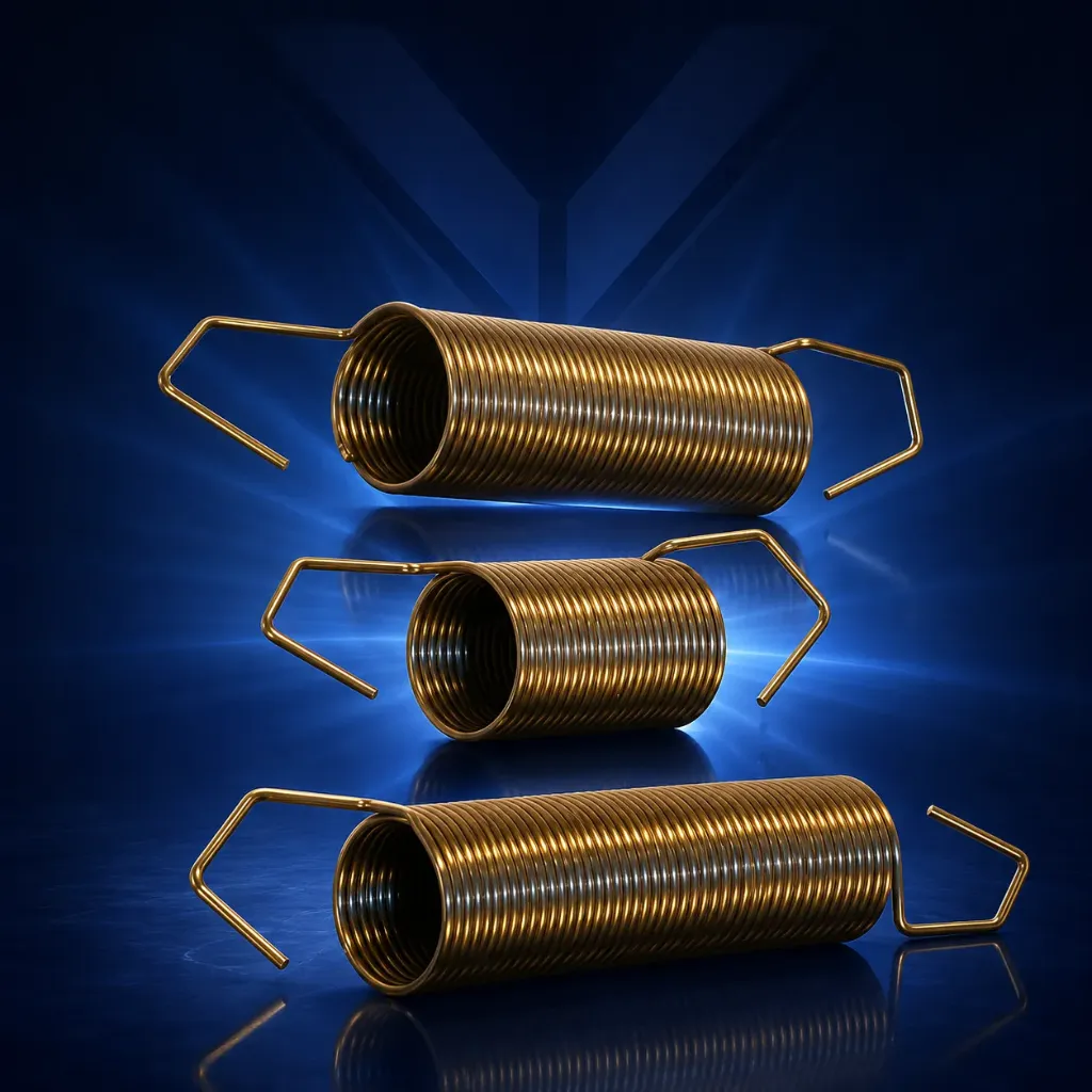 [ZF-100 x 1,0] Zugfedern (1,0mm, 15mm, 100 - 130 mm)