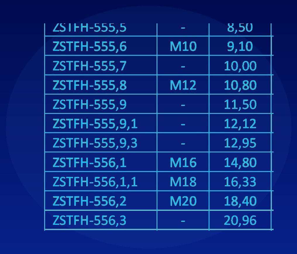 [MTP-107] Zylindrische Stopfen mit Fase  ZSTFH (M3 2,72 5,33 blau)