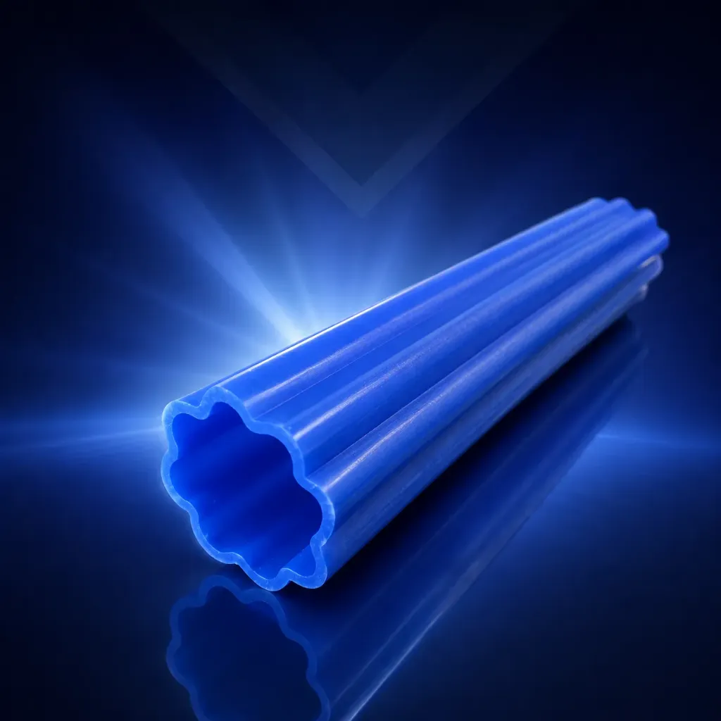 [ABSHW-555,0] Hitzebeständiger Abdeckschlauch in Sternform bis    315 °C – flexibel anpassbarer Schutz für unterschiedliche Durchmesser (2,8mm)
