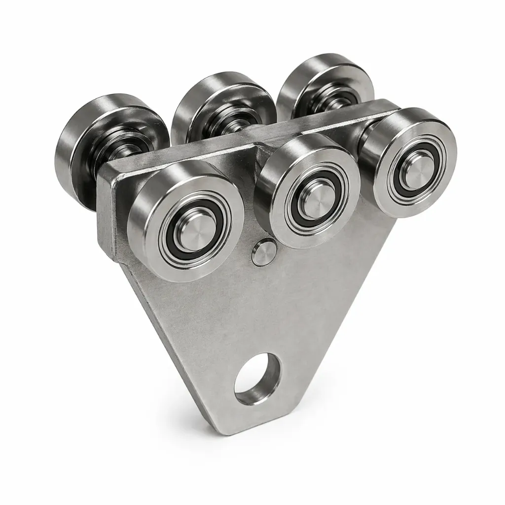 6-Rad-Laufwagen für Fördertraversen  VM2 120Kg