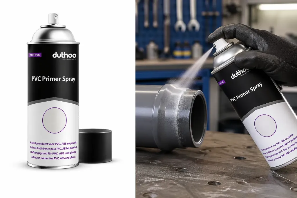 Duthoo PVC Primer Spray 400 ml – Haftstarke Grundierung für Kunststoffoberflächen