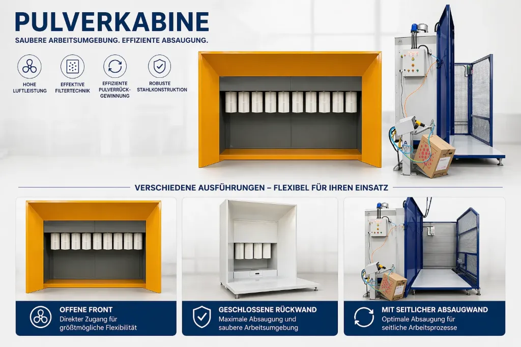 Pulverbeschichtungskabine ProLine FilterWall
