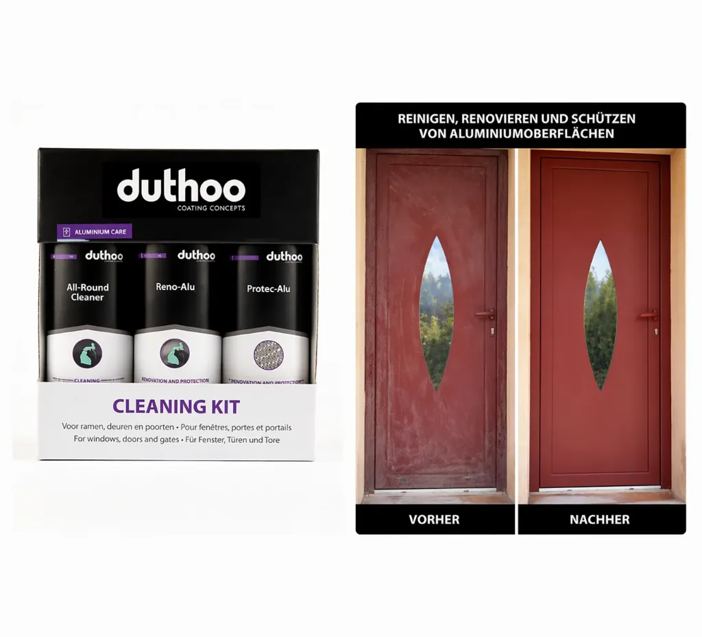 Kit Reno-Alu (3er Set) – Reinigung, Renovierung & Schutz für Aluminiumoberflächen