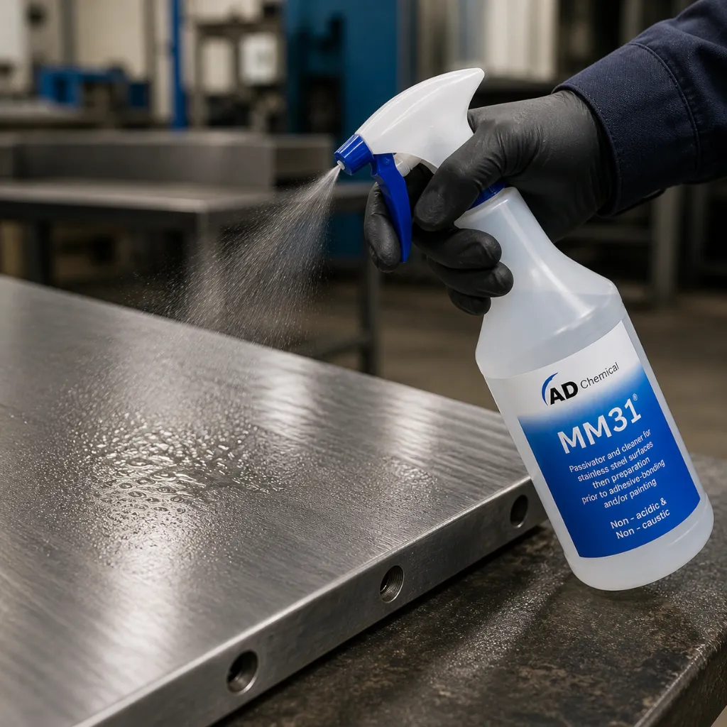 MM31® Metallreiniger & Vorbehandlung – gebrauchsfertig für Pulverbeschichtung und Nasslack