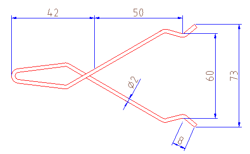 Einsteckhaken CIT25 Rund C9D