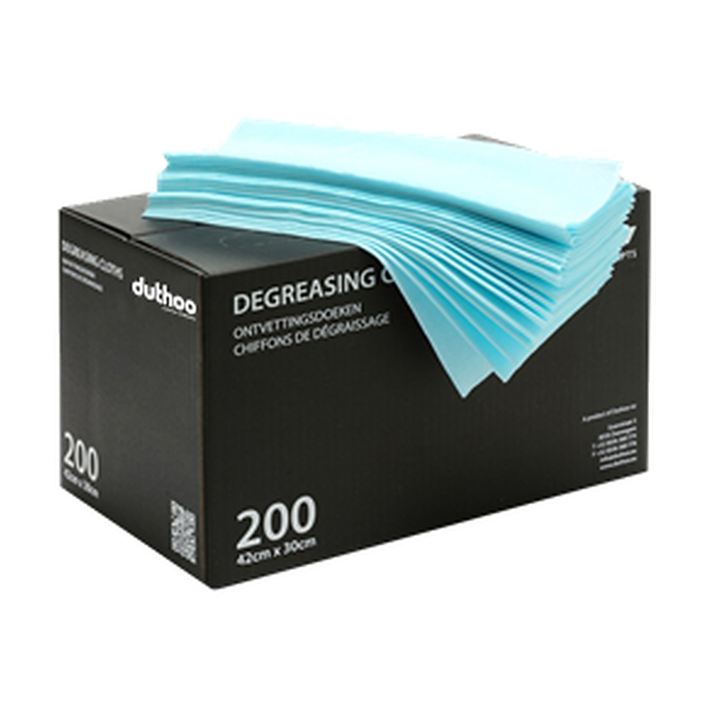 Degreasing Cloth Blue 200 Stück – Entfettungstücher blau