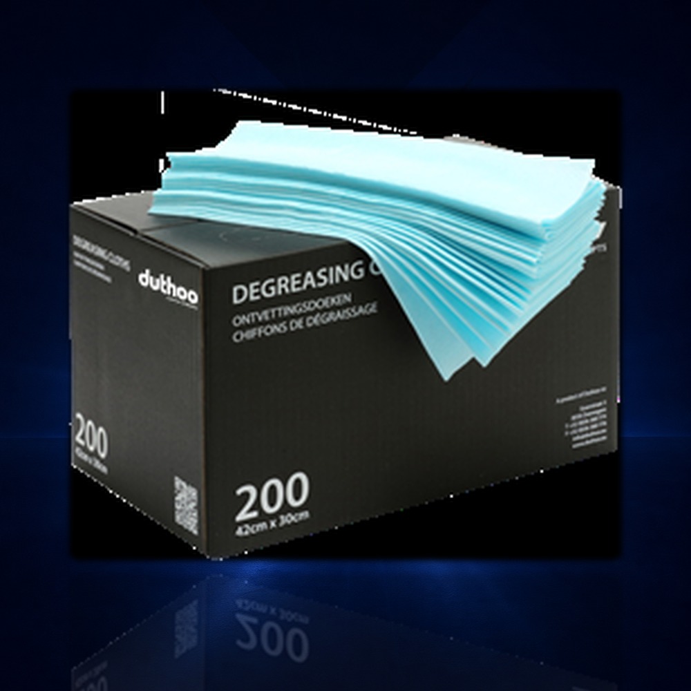 [805POE8DCC005] Degreasing Cloth Blue 200 Stück – Entfettungstücher blau