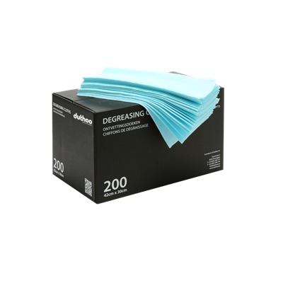 Duthoo Degreasing Cloth Blue 200 Stück – Entfettungstücher blau
