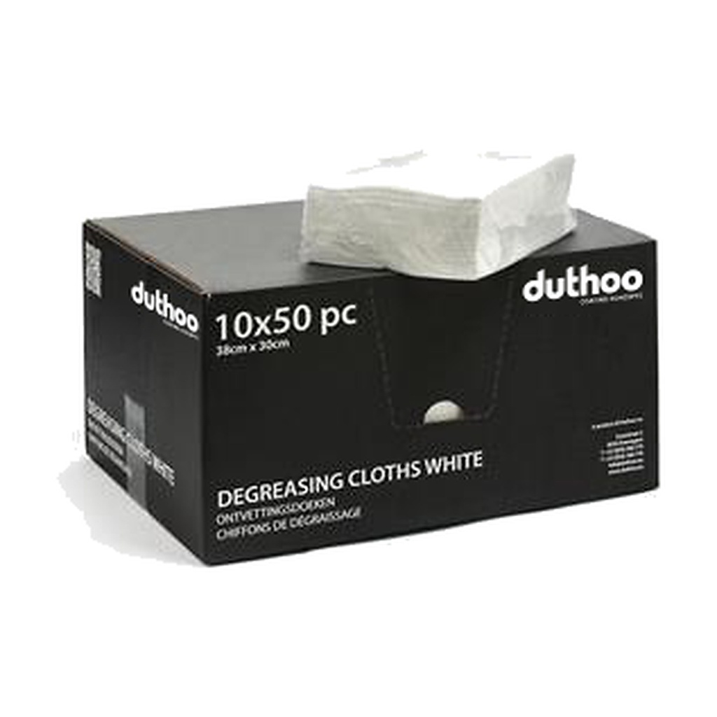 Degreasing Cloth White 50 Stück – Entfettungstücher weiß