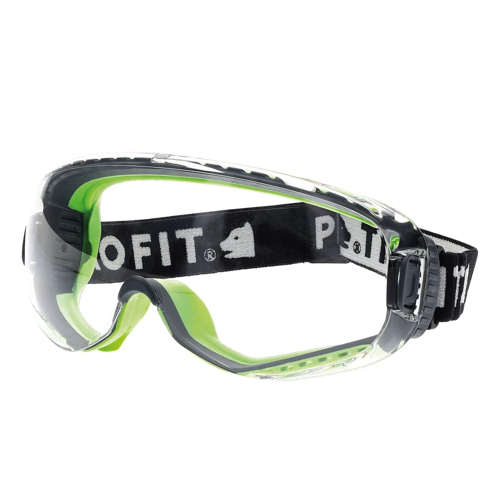 Vollsichtbrille T-Spex, klar, indirekt belueftet, beschlagfrei