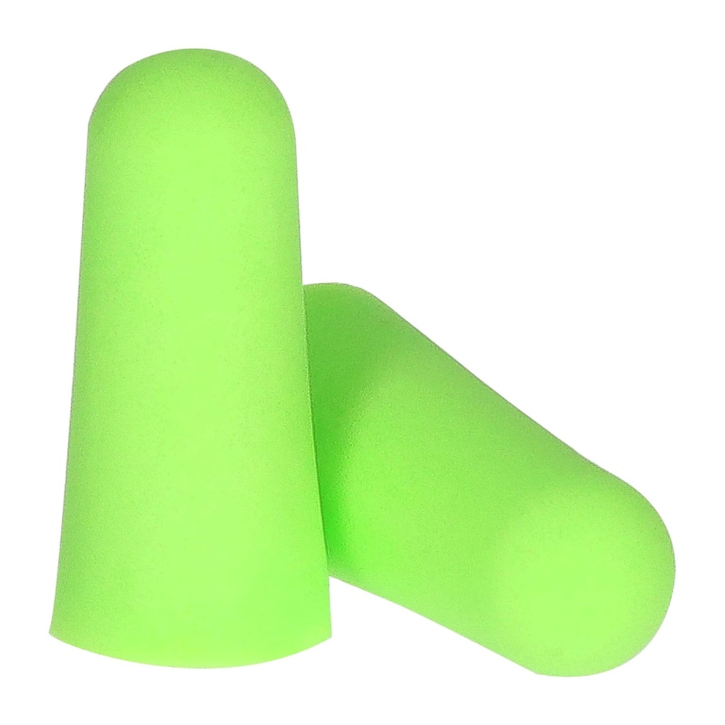 [263] Gehörschutzstöpsel grün, lose, SNR 37 dB, 200 Paar/Beutel