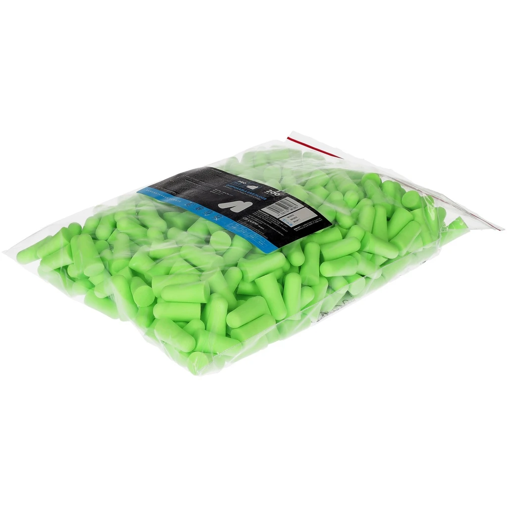 Gehörschutzstöpsel grün, lose, SNR 37 dB, 200 Paar/Beutel