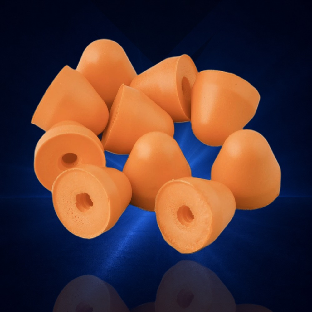 Ersatz-Gehörschutzstöpsel, 10 Paar, orange, für Gehörschutzbügel