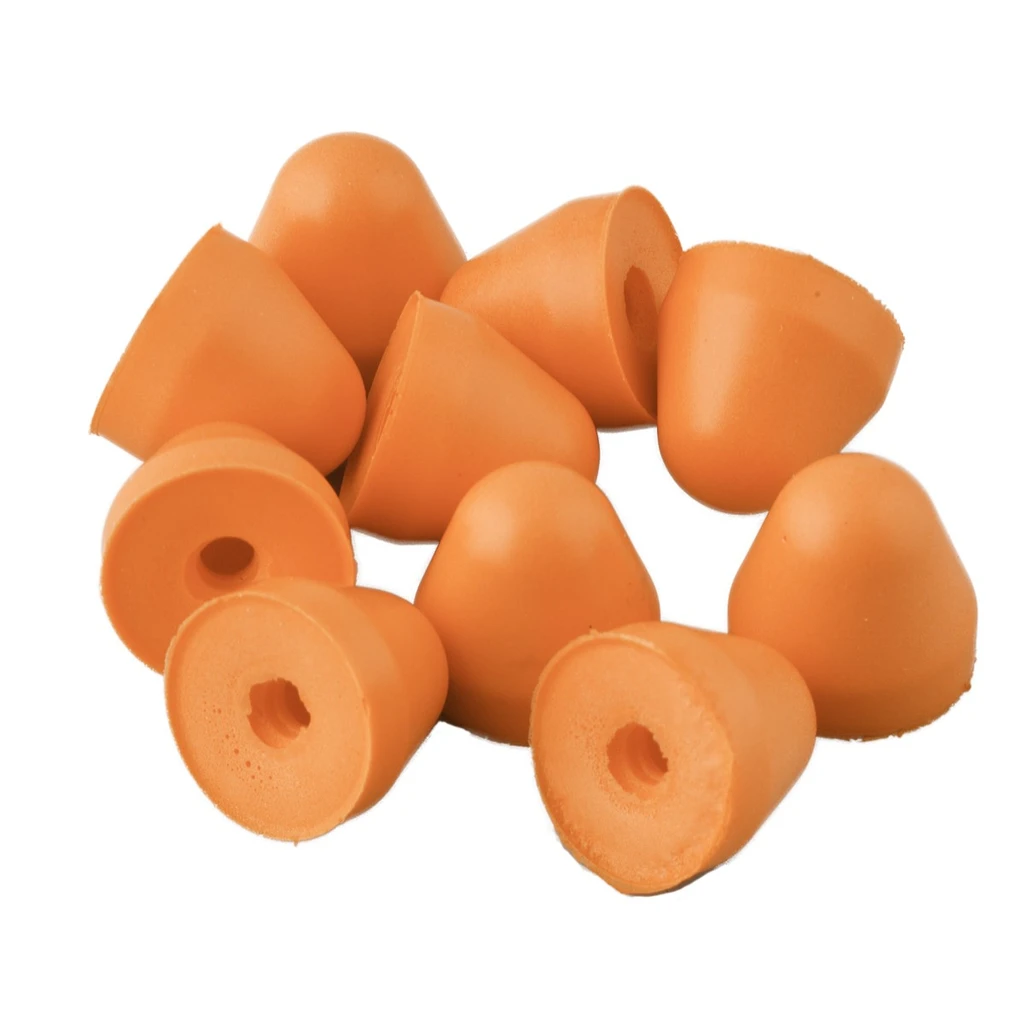 Proflex Ersatz-Gehörschutzstöpsel, 10 Paar, orange, für Gehörschutzbügel-Proflex