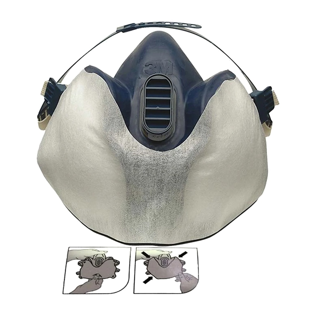 Schutzvlies Farbspritzvorfilter für halbmasken