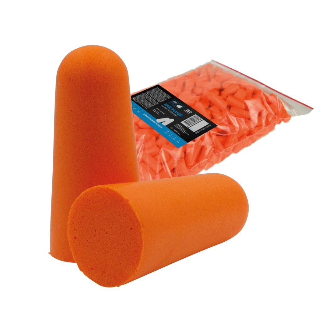 Gehörschutzstöpsel orange, SNR 38 dB, 250 Paar lose/Beutel