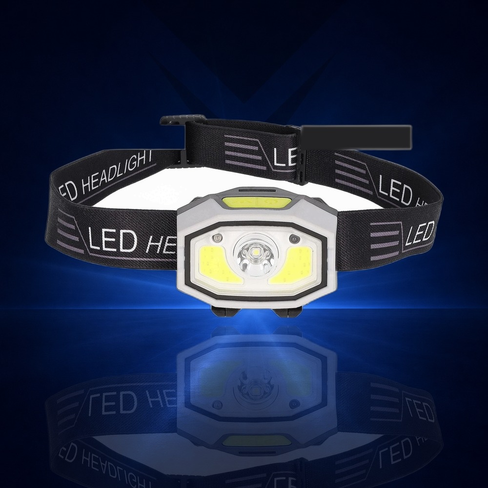 Stirnlampe, Schutzhelmlicht, LED, Batteriebetrieben