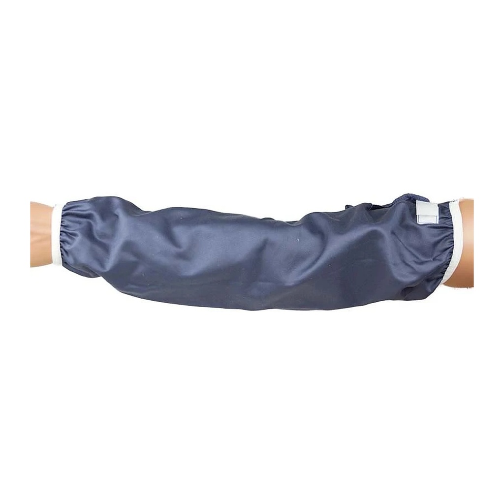 [920851] Armschoner Proban, 52 cm, Klett, Gummizug, dunkle Farben