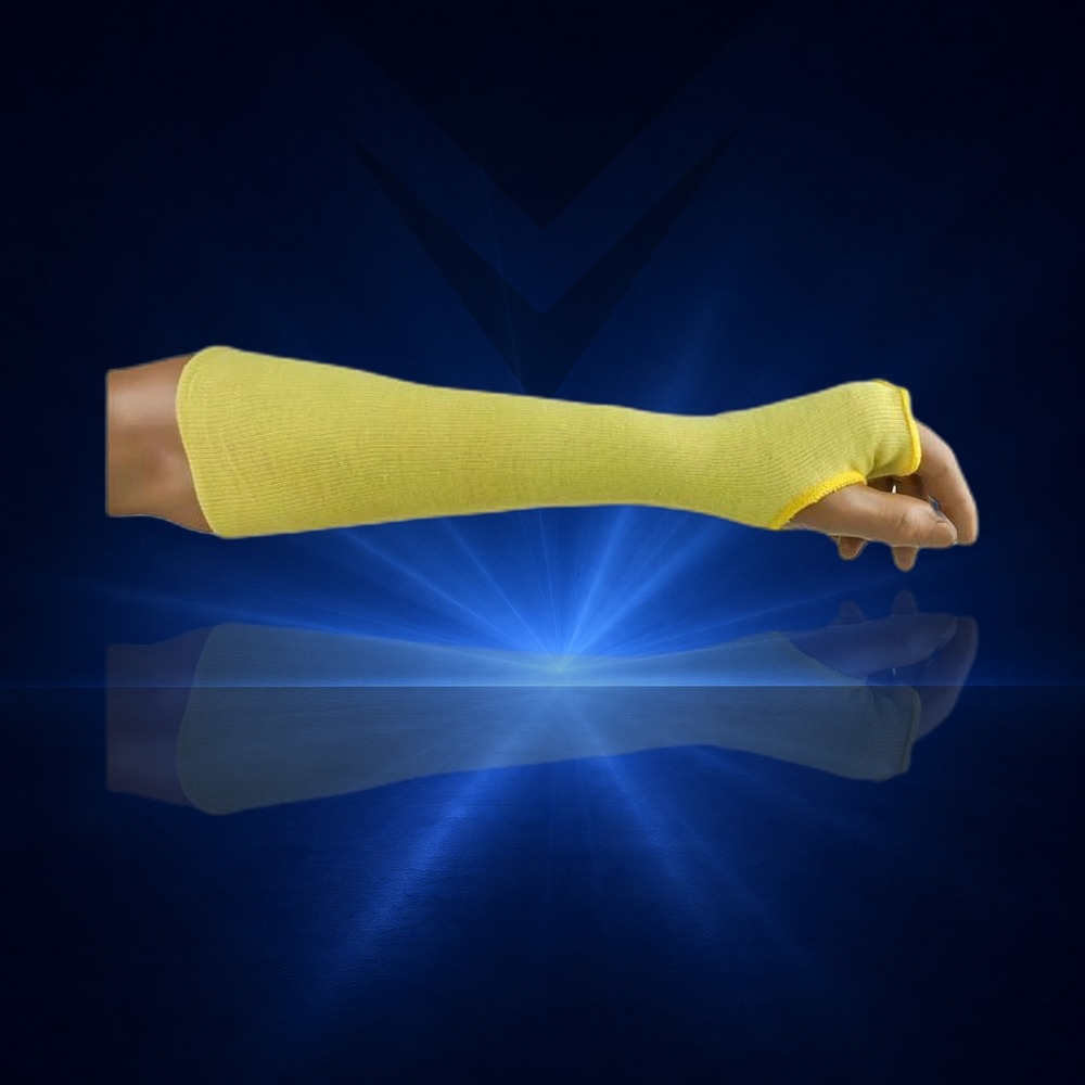 Aramid-Armschoner, 40 cm, mit Daumenloch