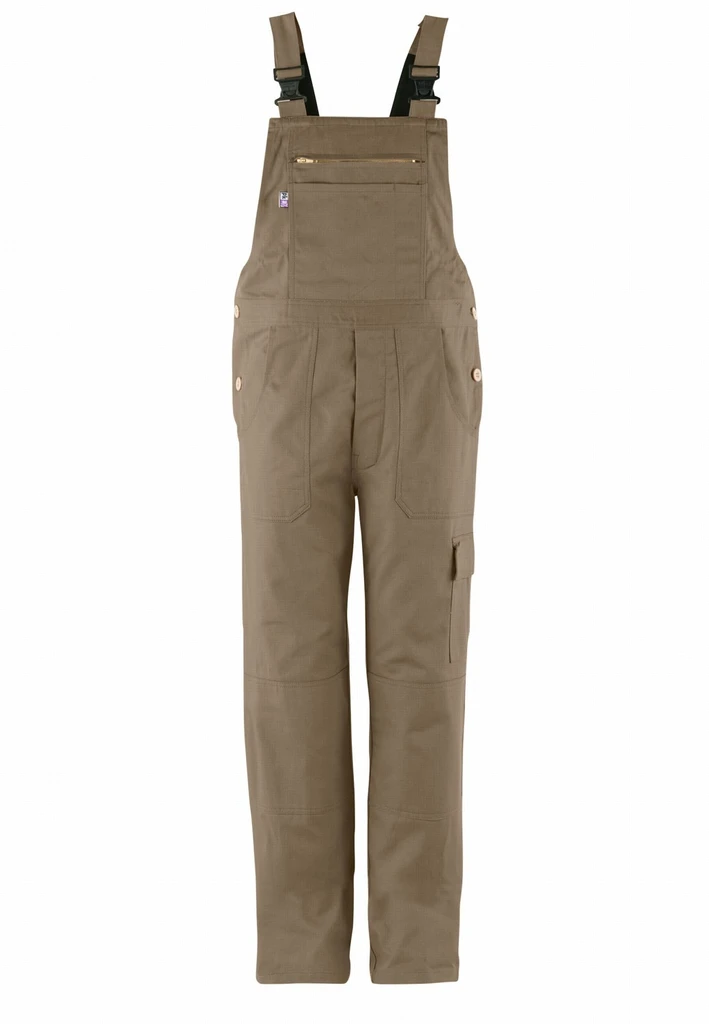 Latzhose "Basic Plus", khaki