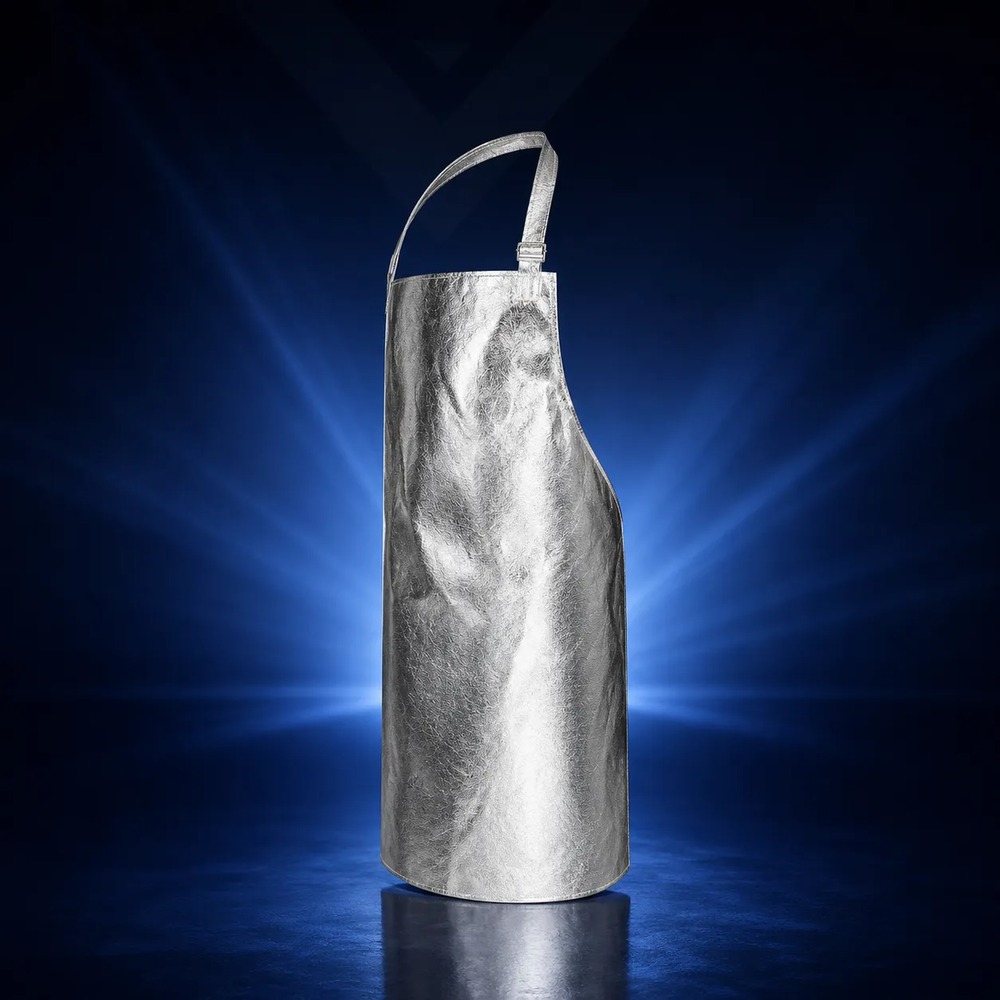 Latzschürze aluminisiert, 80 x 100 cm