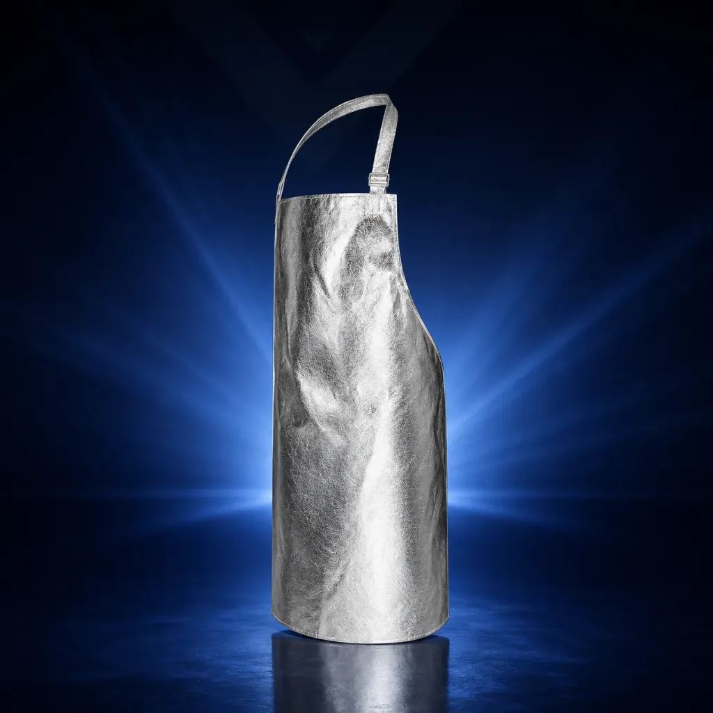 Latzschürze aluminisiert, 80 x 100 cm