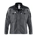 Bundjacke grau/schwarz