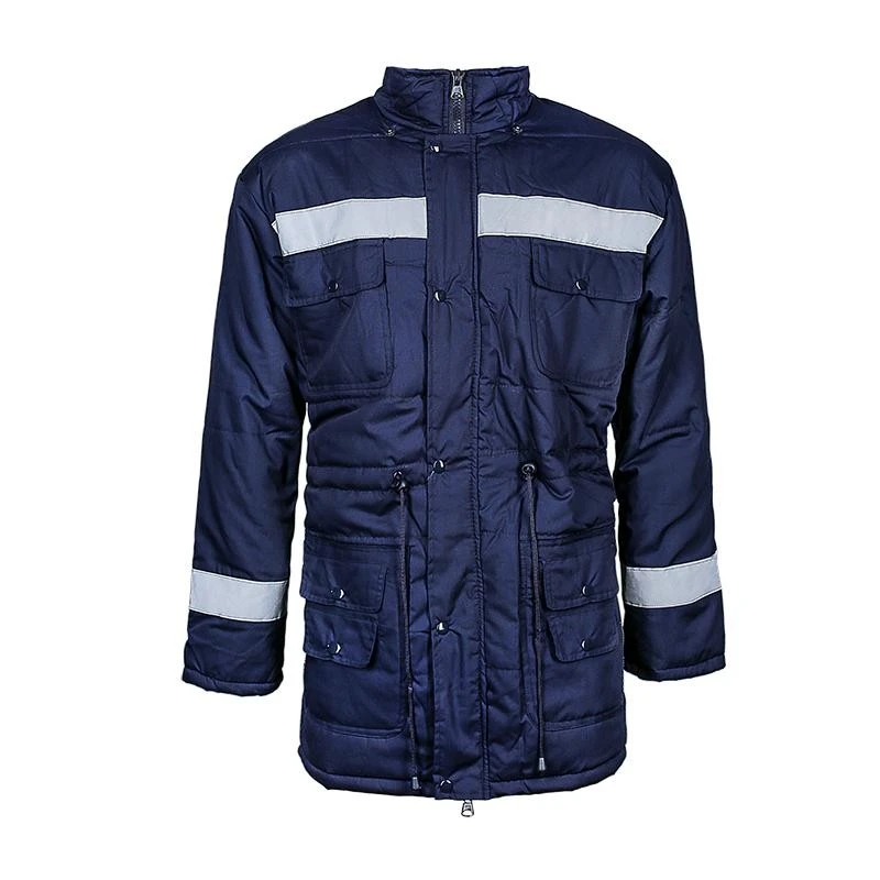 Sherpa Stepp-Parka, blau XL