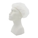 PP-Baretthaube weiß, ca. 61cm, 1 Pack =100 St., Cat. I