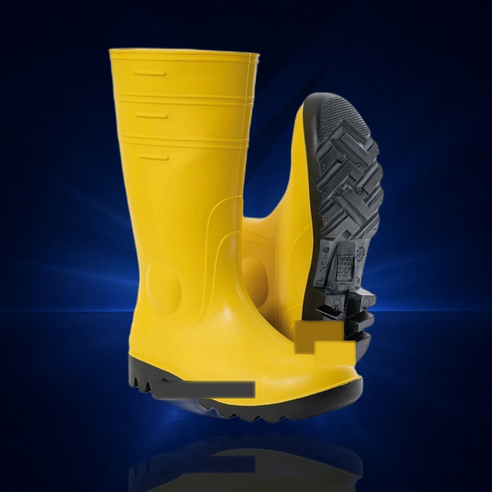[502-38] Bau-Sicherheitsstiefel S5, gelb (38)