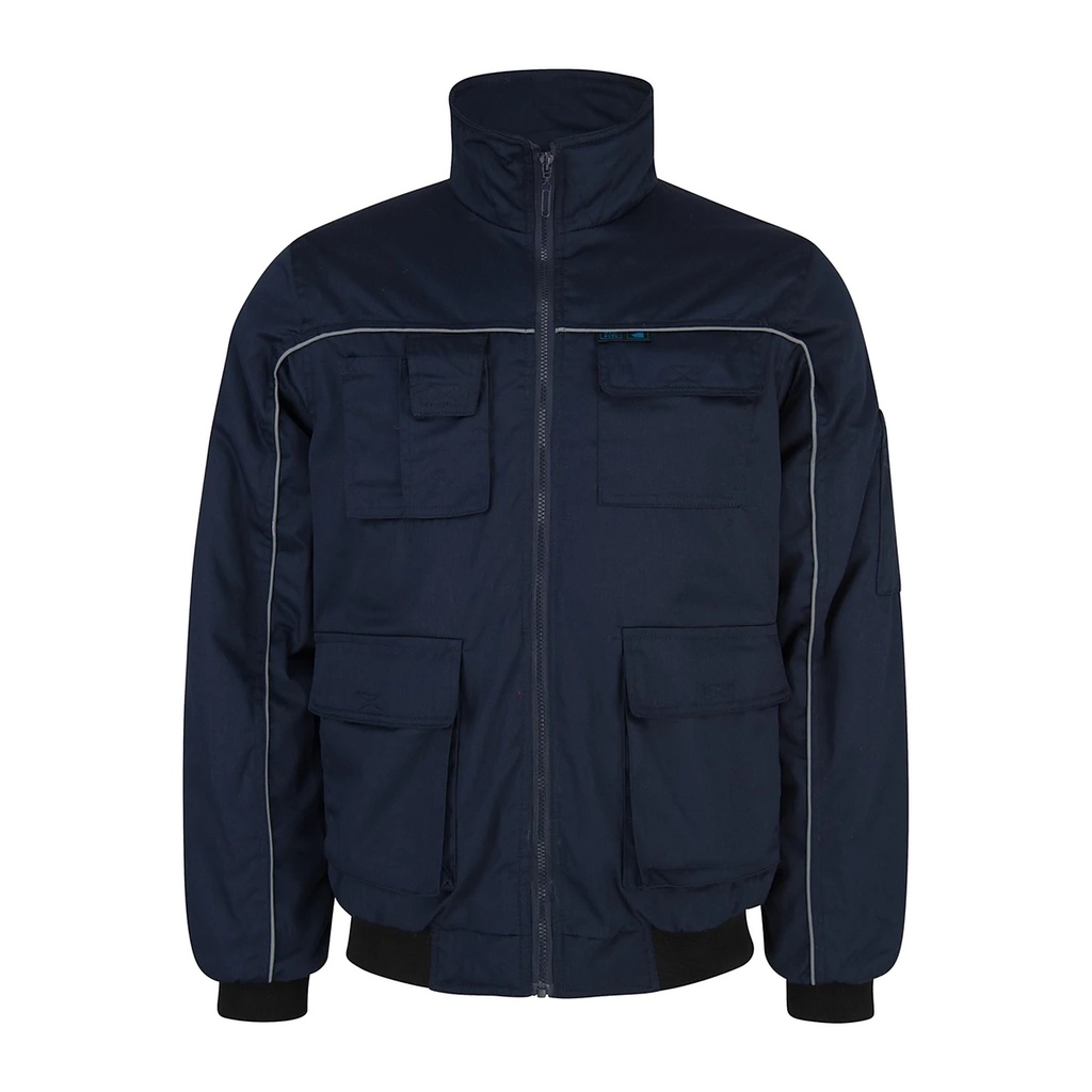 [9691-M] Winter Arbeitsjacke navy (M)